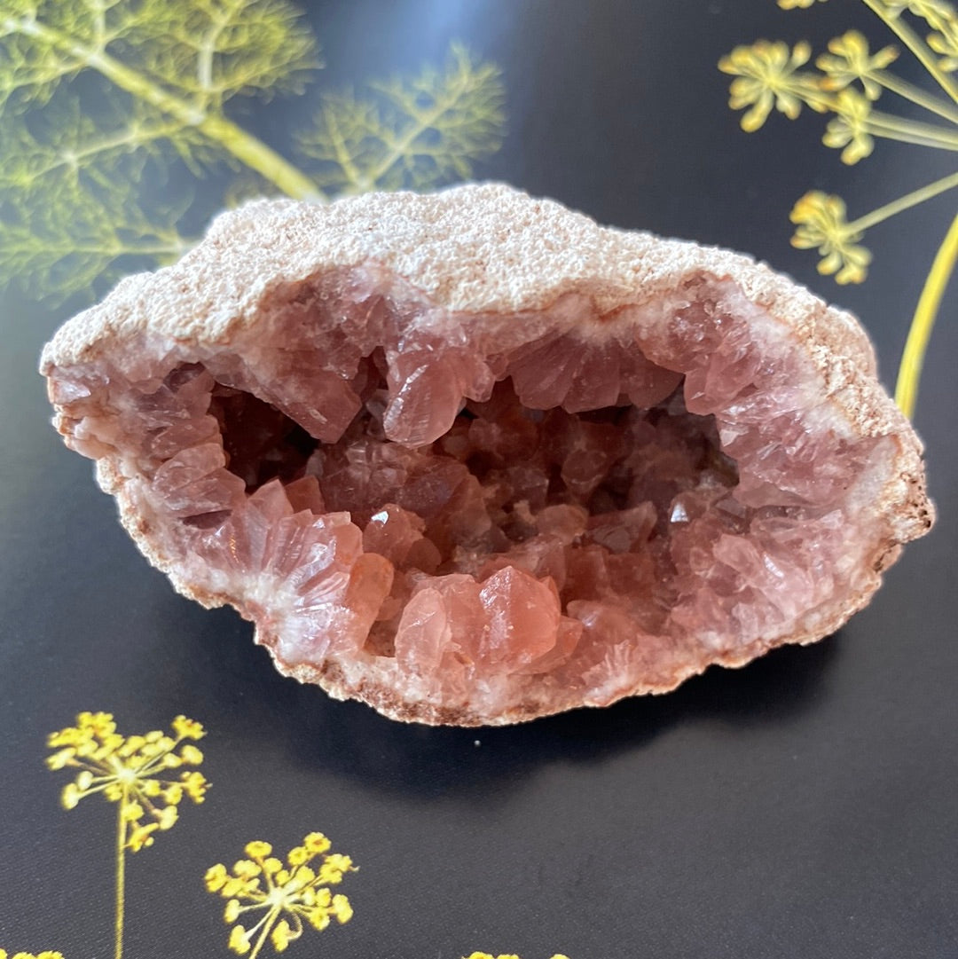 Pink Amethyst Geode - 92 g - Argentina - Moon Room Shop and Wellness