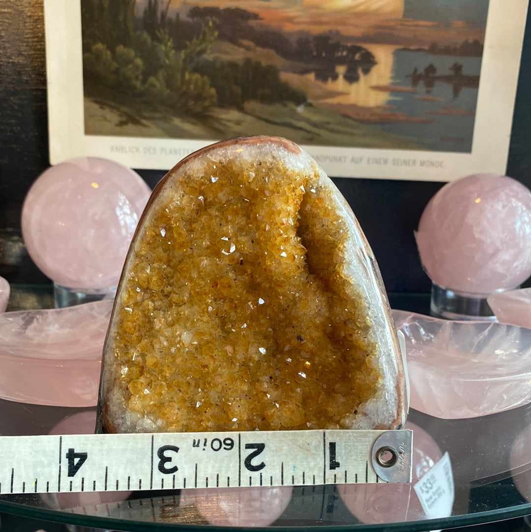 Citrine Standing Cluster Moon Room Shop and Wellness