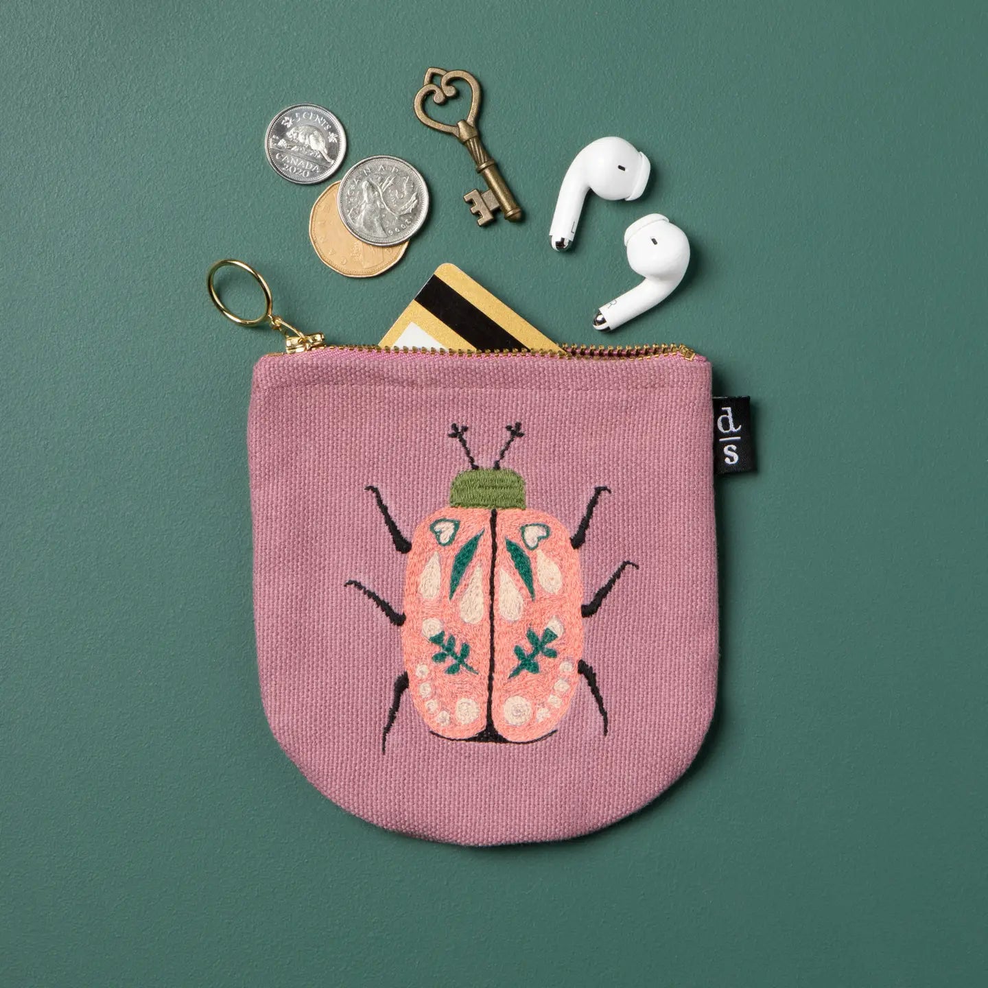 Amulet Halfmoon Zipper Pouch - Moon Room Shop and Wellness