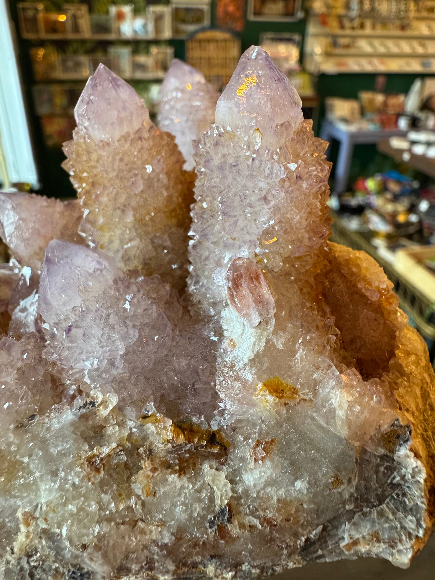 Spirit Quartz Gorgeous Cluster 1.444 lb South Africa - Moon Room Shop and Wellness