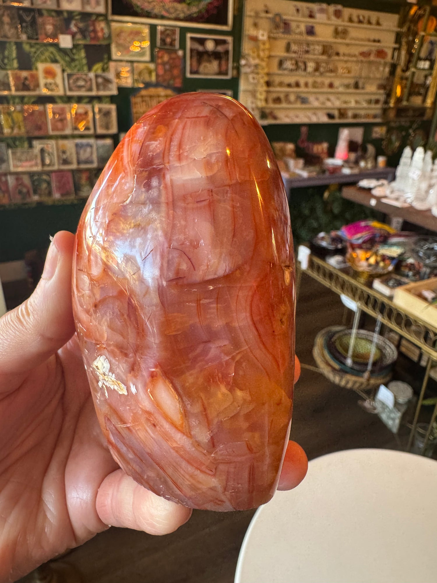 Carnelian Freeform 1.26 lb- Madagascar - Moon Room Shop and Wellness