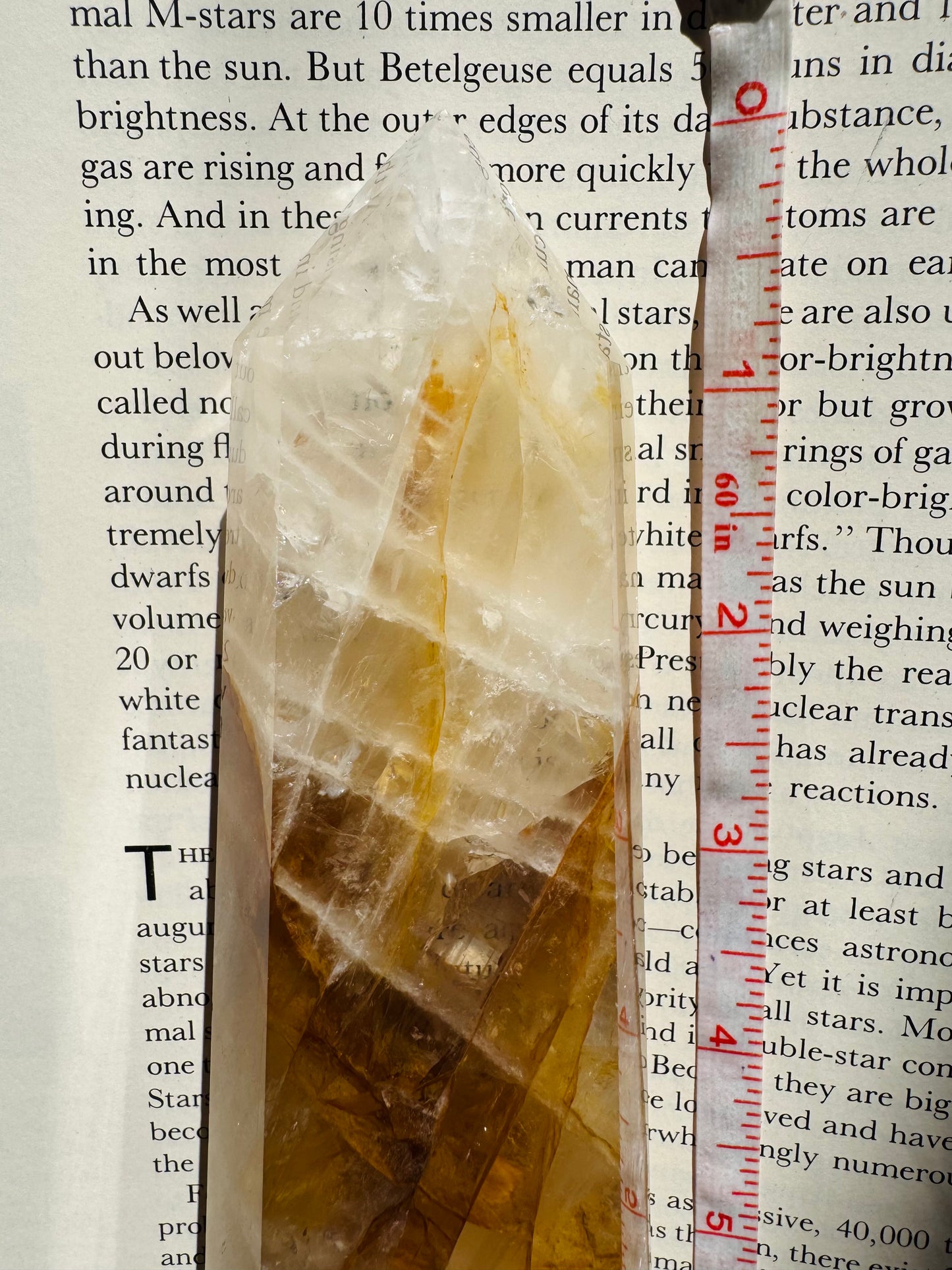 Golden Healer Quartz Tower 374 g Brazil - Divine Beauty - Moon Room Shop and Wellness