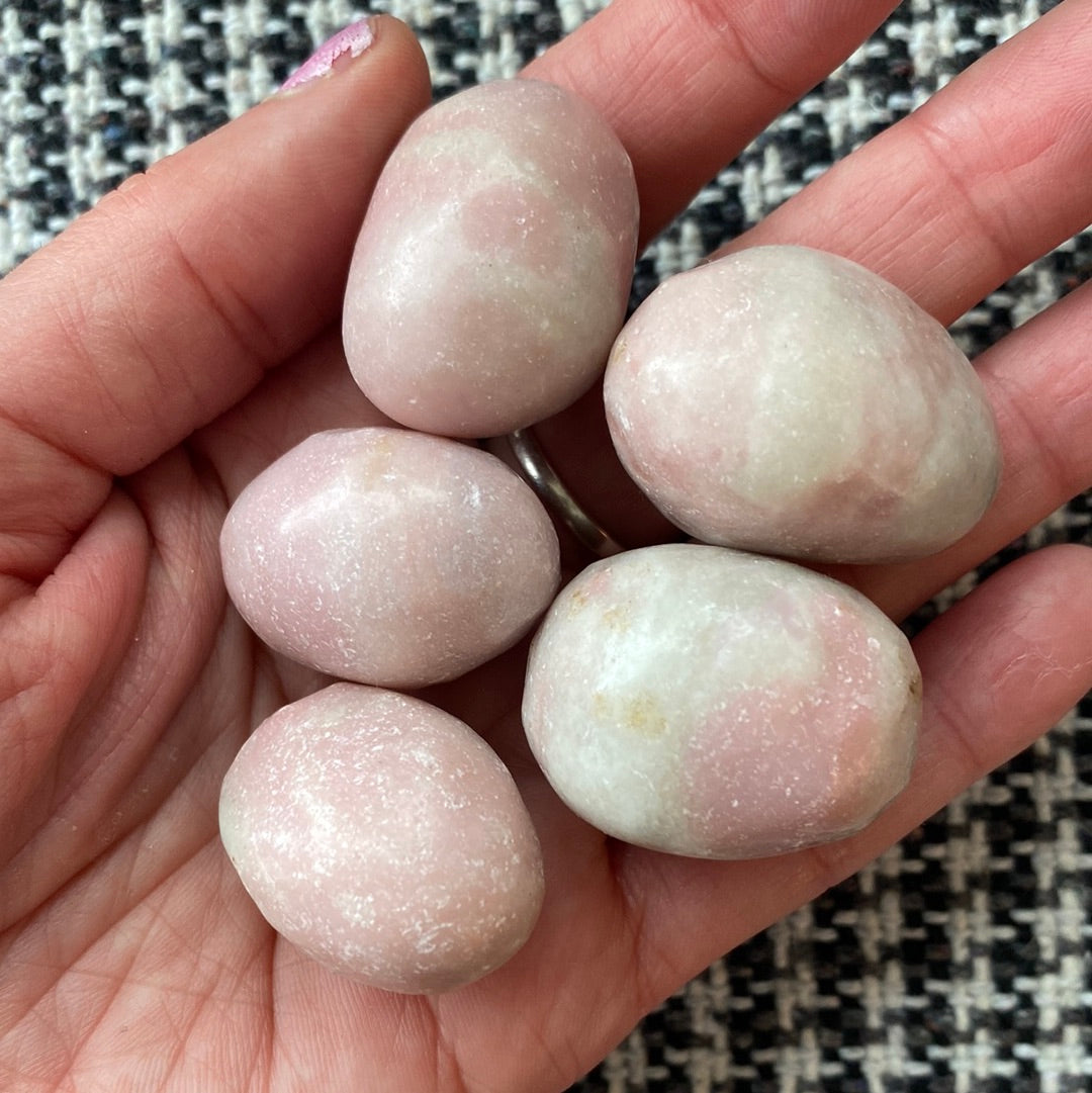 Pink Opal Tumbled - Moon Room Shop and Wellness