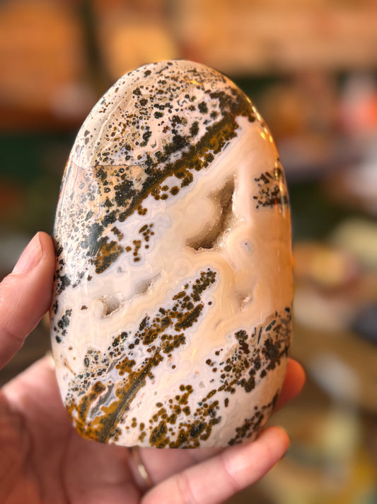 Ocean Jasper Freeform 1.03 lb Madagasar - Moon Room Shop and Wellness