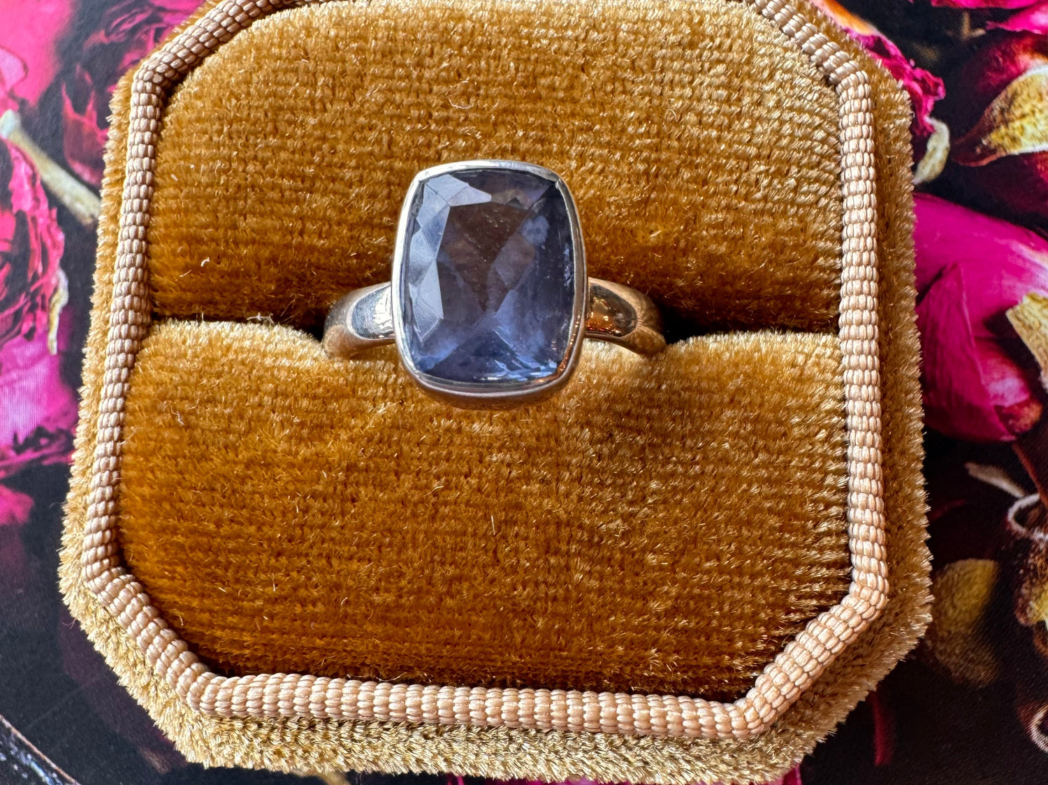Purple Fluorite Sterling Silver Ring Size 7 - Moon Room Shop and Wellness