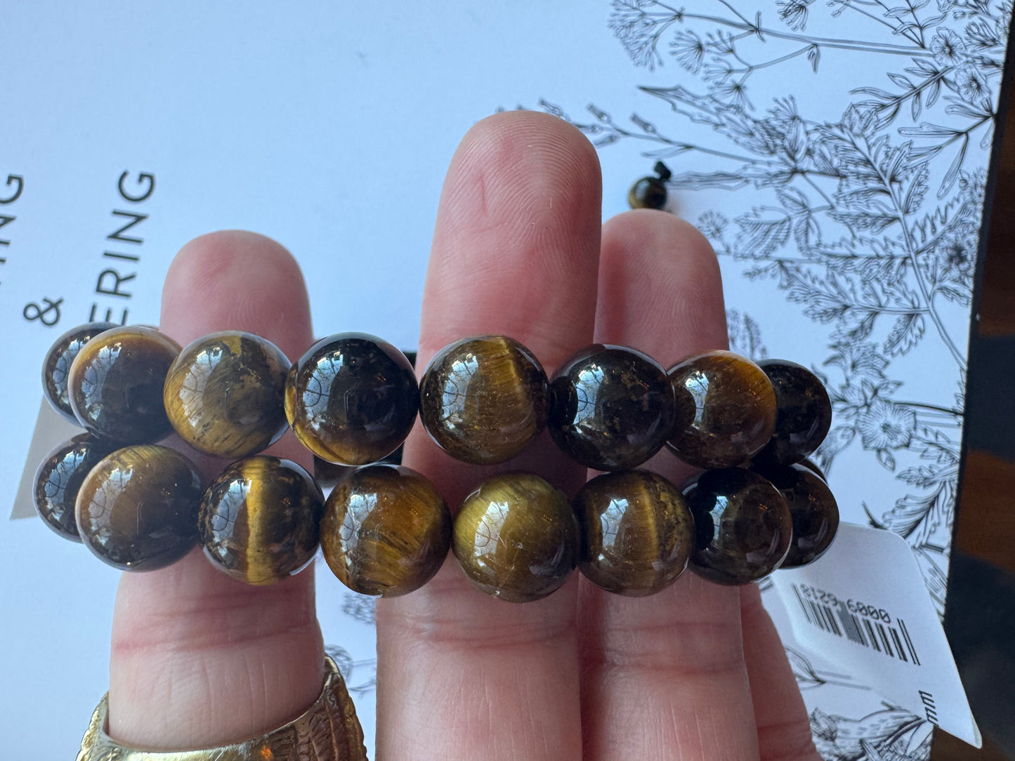 Grade A++ Tiger's Eye Adjustable Bracelet 10mm - Moon Room Shop and Wellness