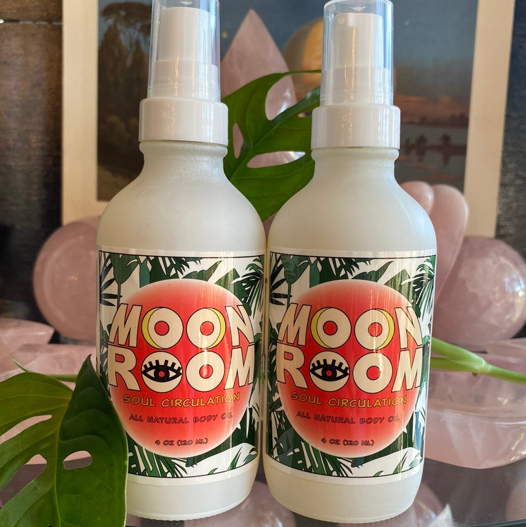 Moon Room Soul Circulation All Natural Body Oil 4oz. - Moon Room Shop and Wellness