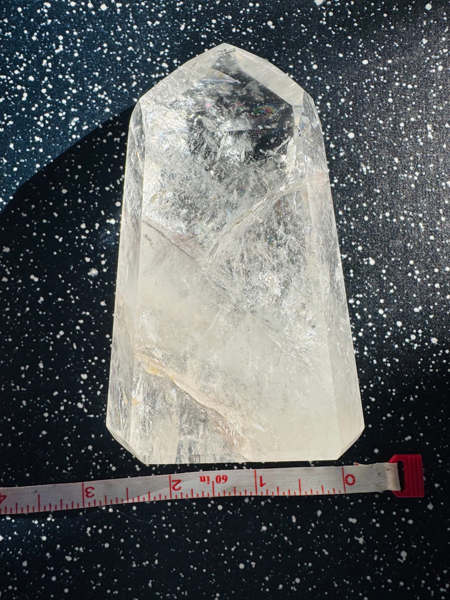 Clear Quartz Tower 1.02 pound  Brazil Beauty - Moon Room Shop and Wellness