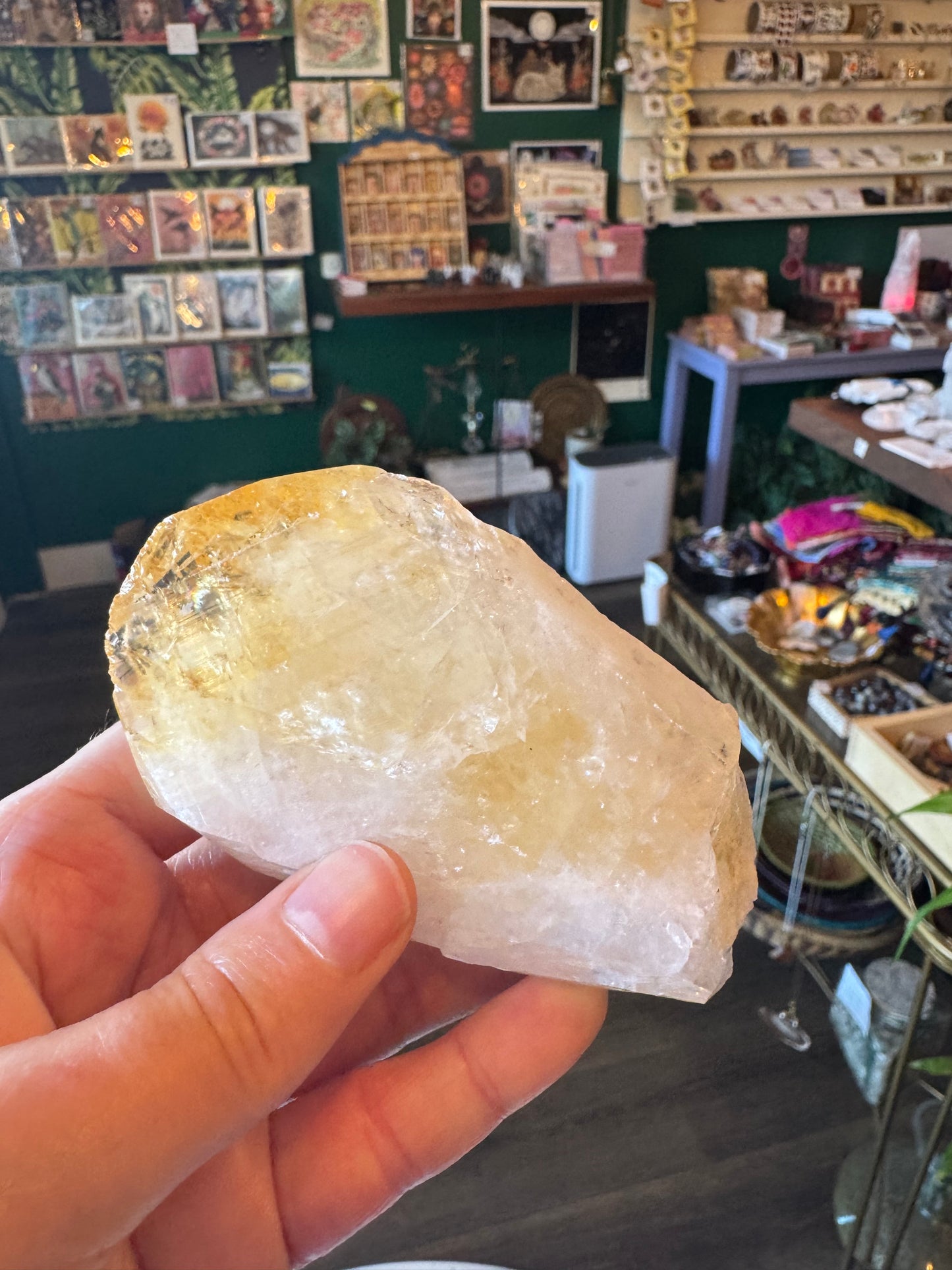 Citrine (heat treated) Rough Point 261 g