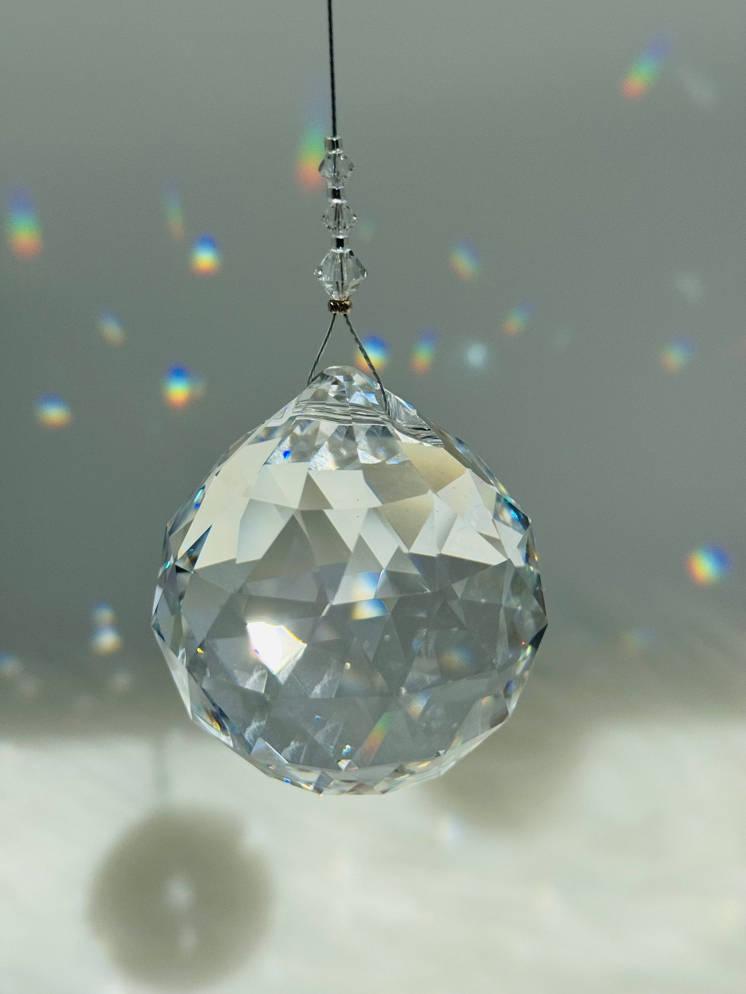 Magical Laurainbo Crystal Ball / Prism 50mm - Moon Room Shop and Wellness