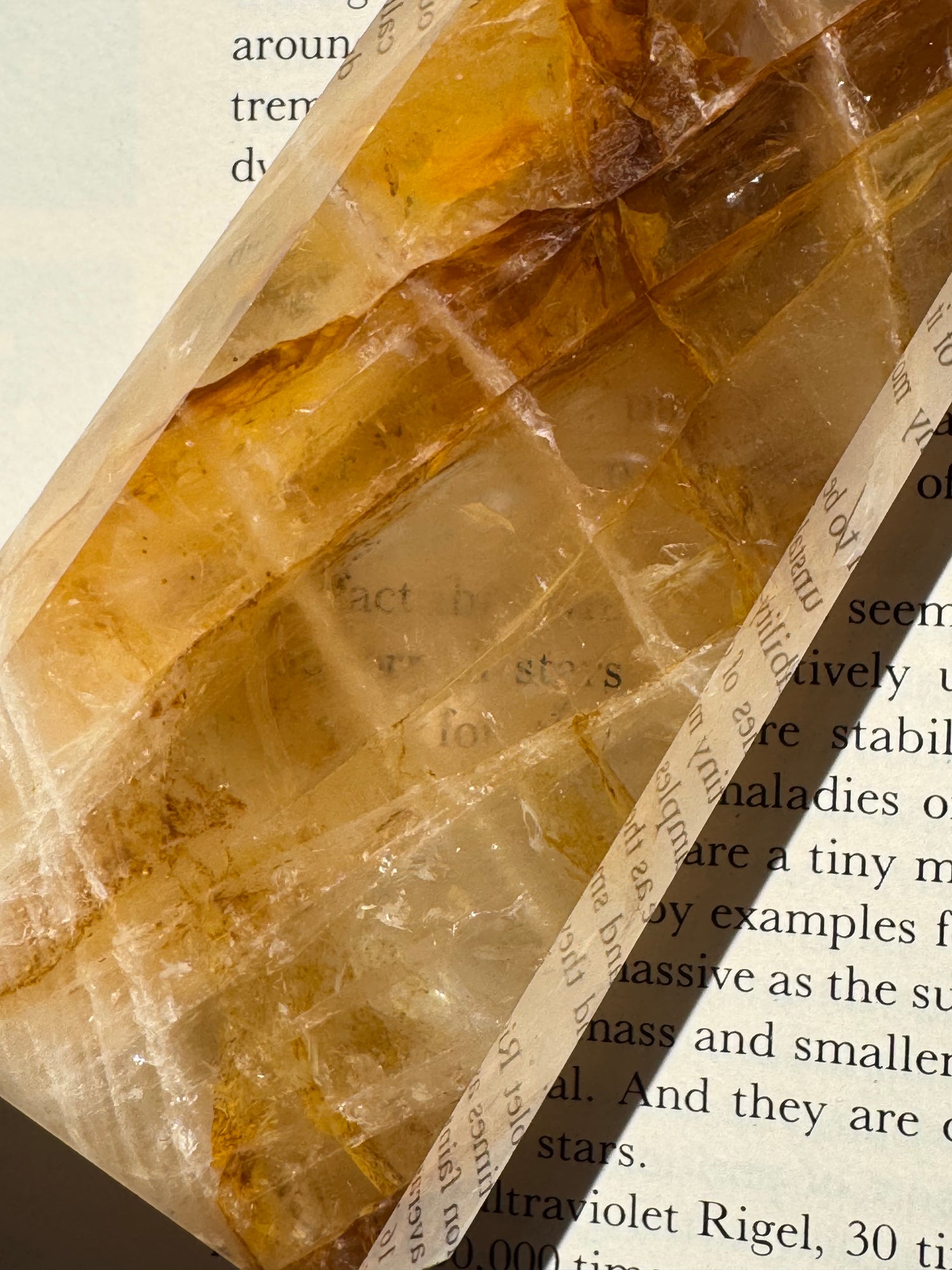 Golden Healer Quartz Tower 374 g Brazil - Divine Beauty - Moon Room Shop and Wellness