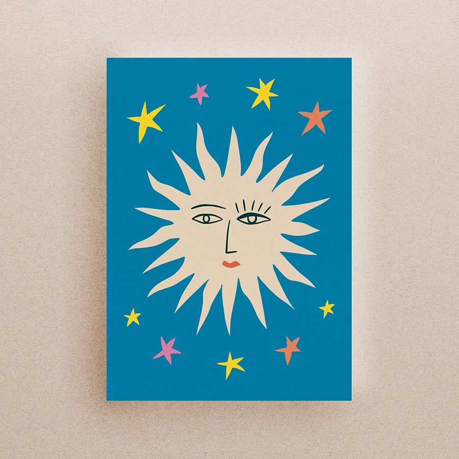 Soleil Greeting Card - Moon Room Shop and Wellness