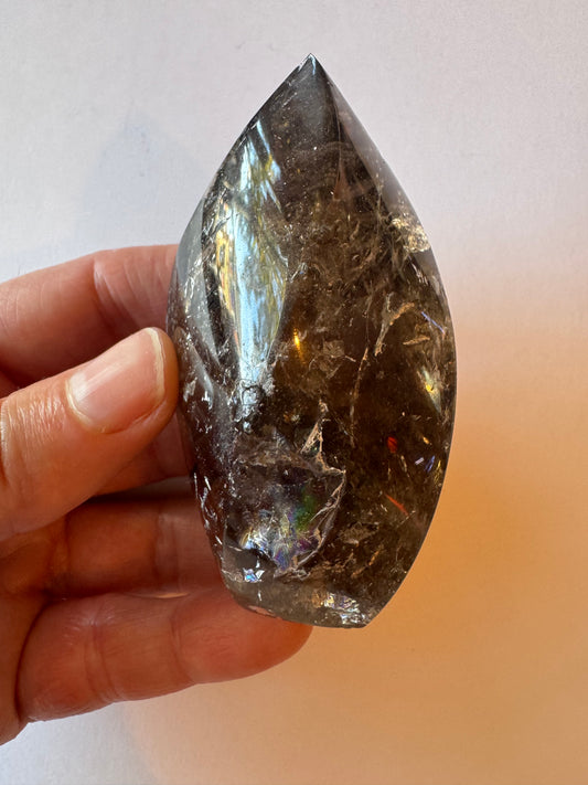 Smoky Quartz Flame 155 g Brazil - Moon Room Shop and Wellness