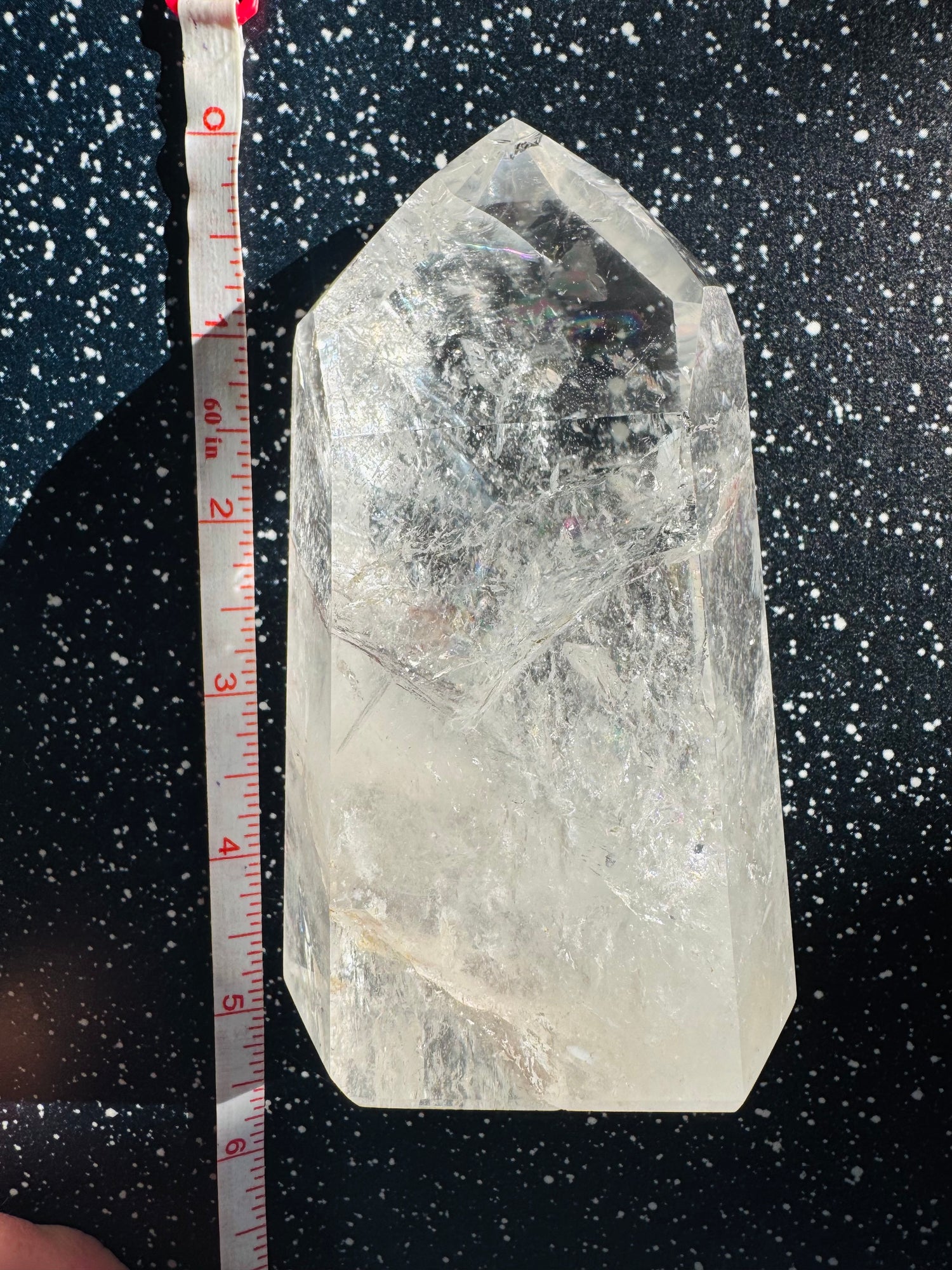 Clear Quartz Tower 1.02 pound  Brazil Beauty - Moon Room Shop and Wellness