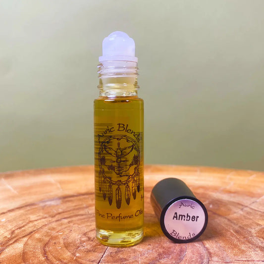 Amber Perfume Roll On by Auric Blends - Moon Room Shop and Wellness