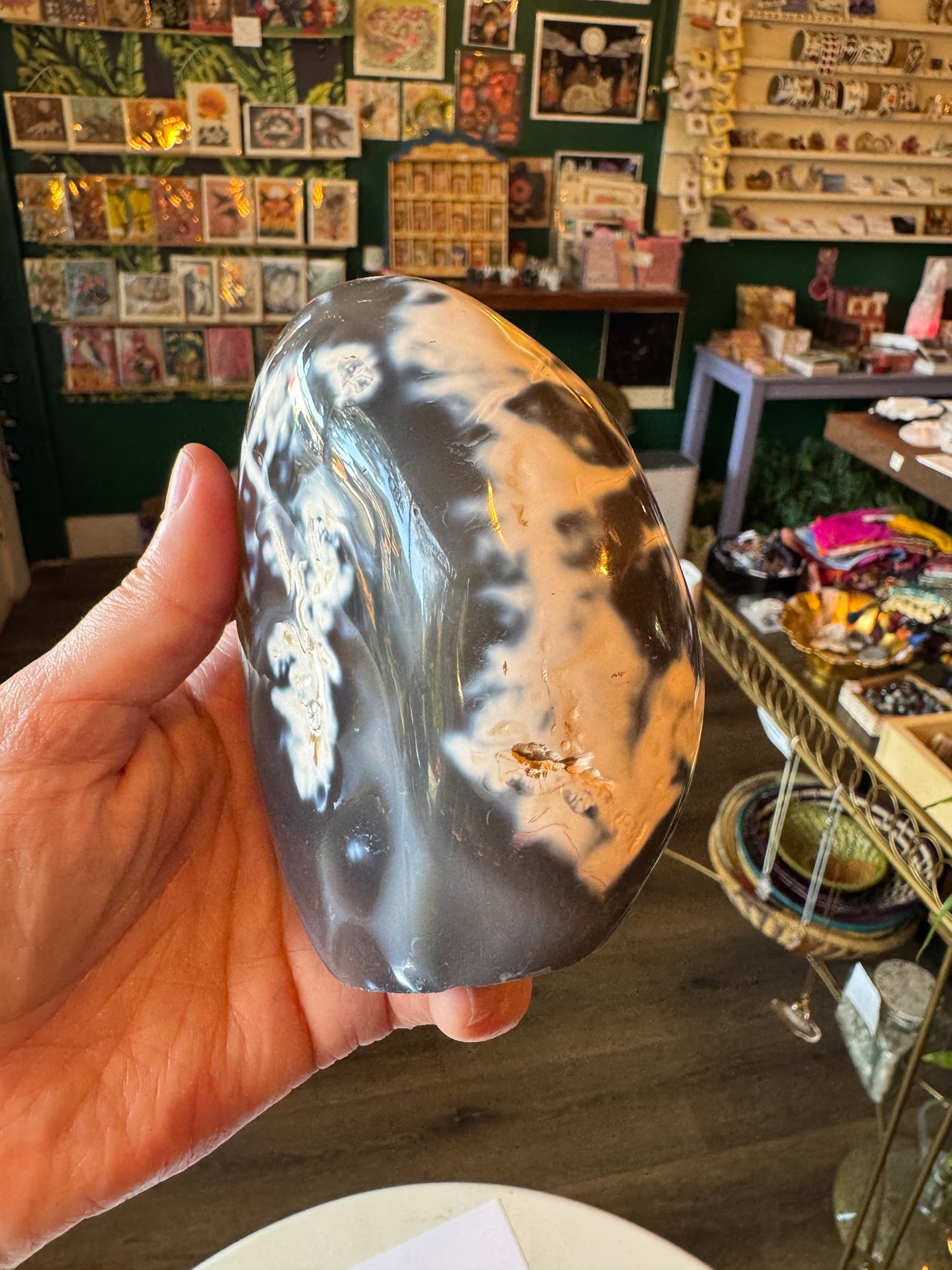 Orca Agate Freeform 1.52 lb - Moon Room Shop and Wellness