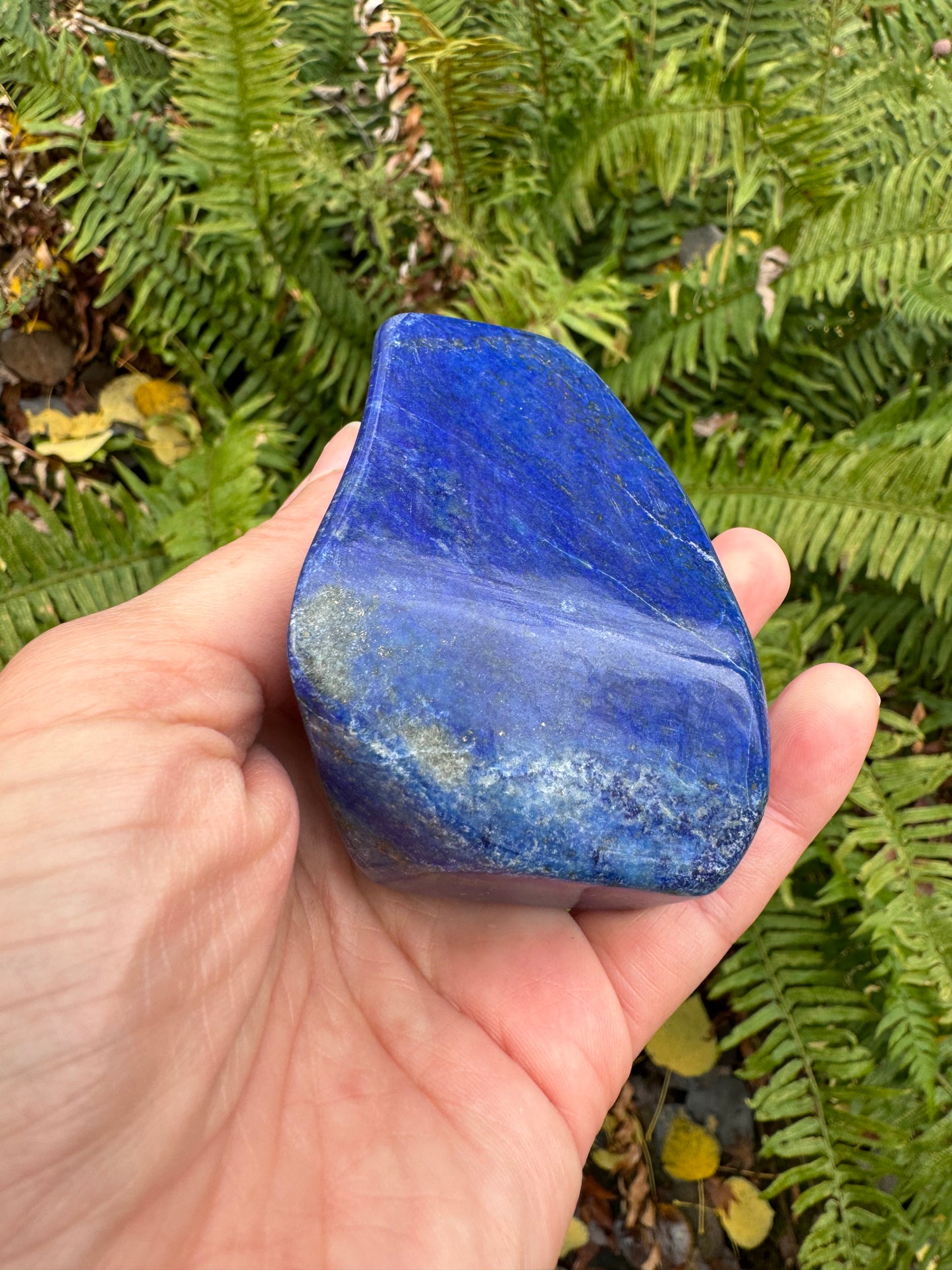 Lapis Lazuli Standing Freeform 282 g Afghanistan - Moon Room Shop and Wellness