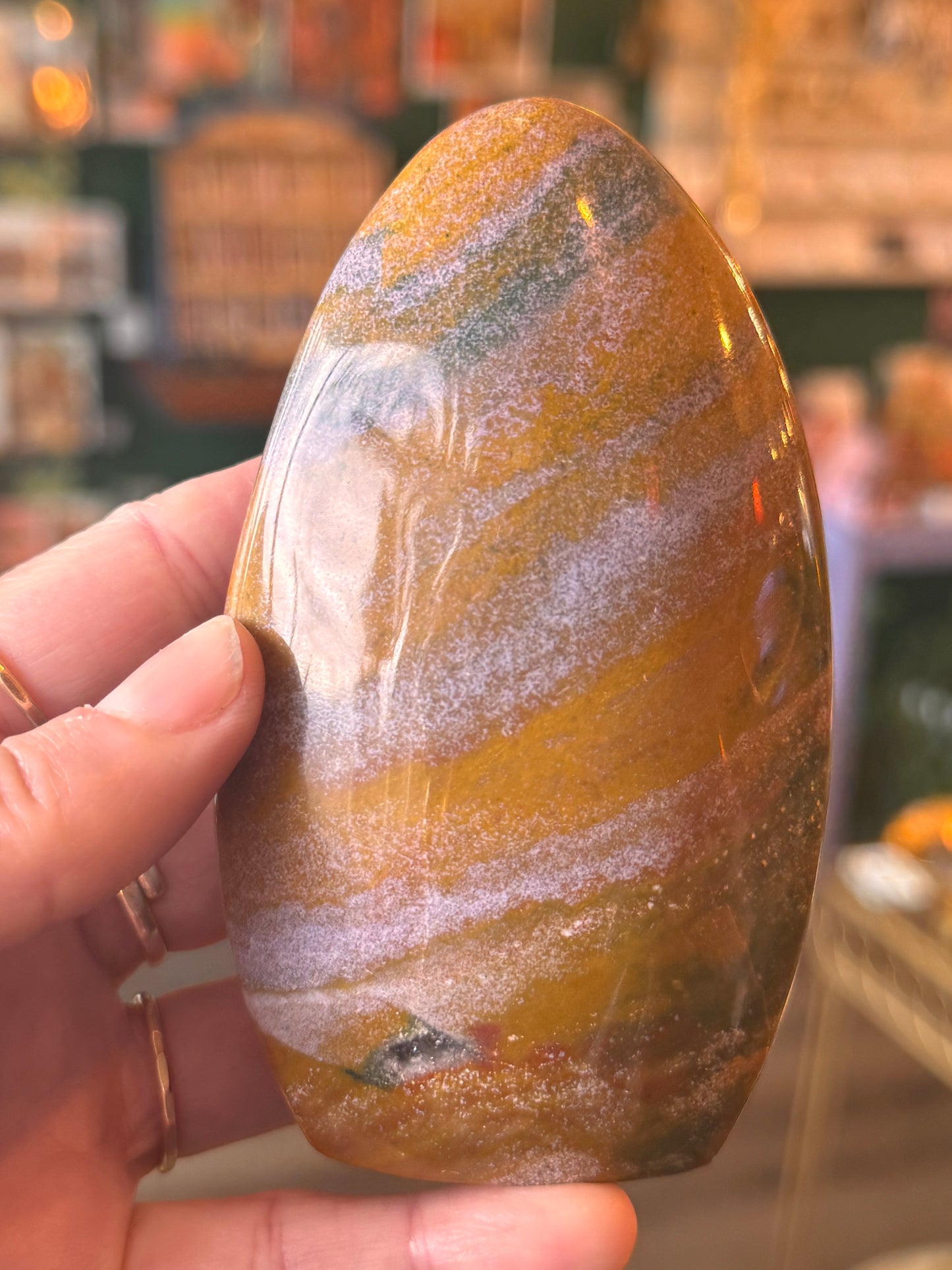 Ocean Jasper Freeform 334 g Madagasar - Moon Room Shop and Wellness