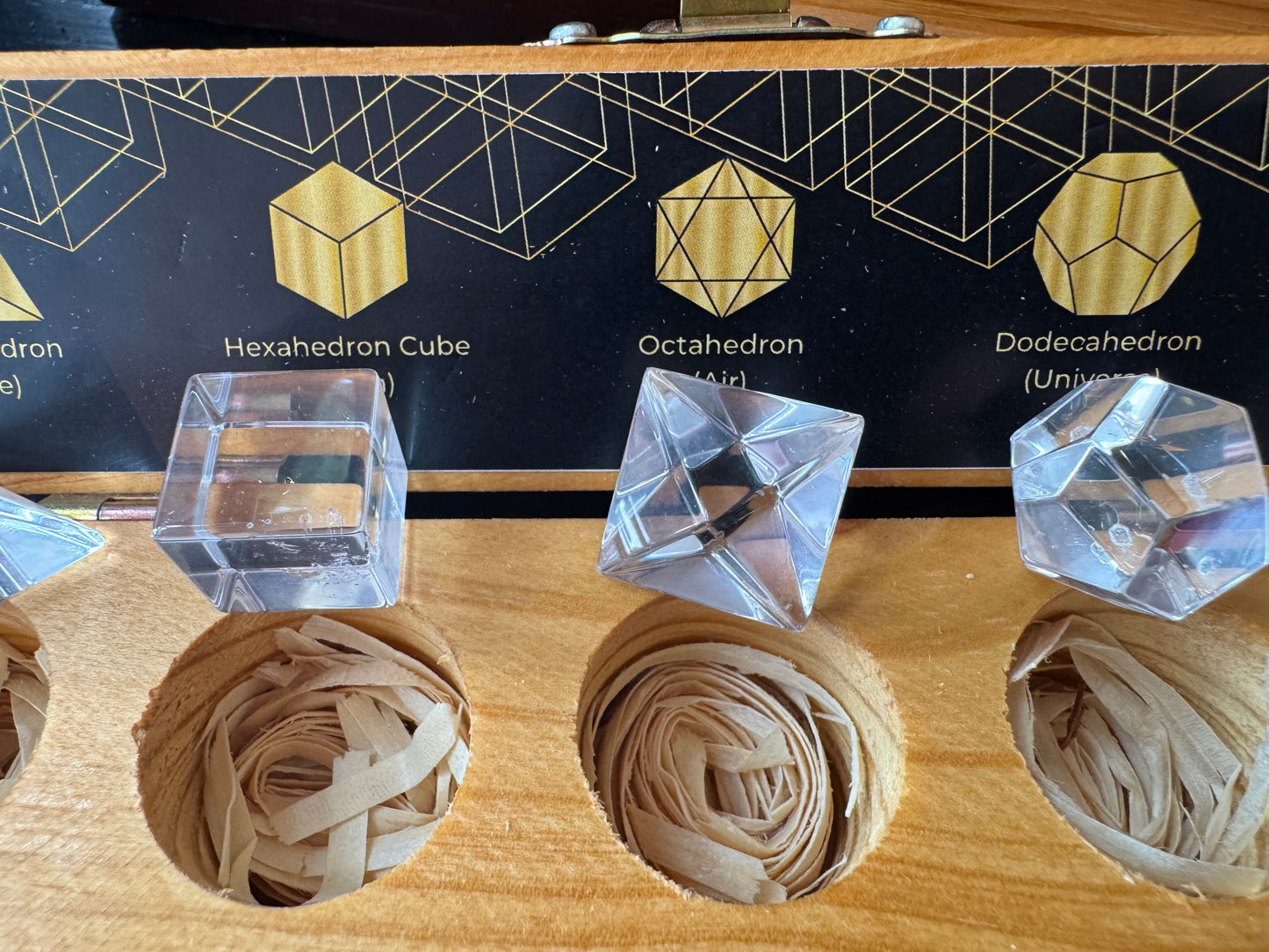 Geometric Shaped Quartz Gift Case - Moon Room Shop and Wellness