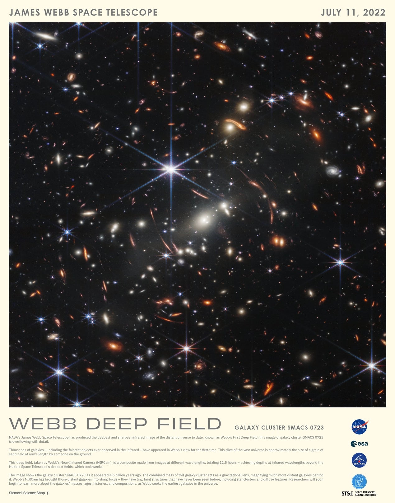 Webb Deep Field Card - Moon Room Shop and Wellness