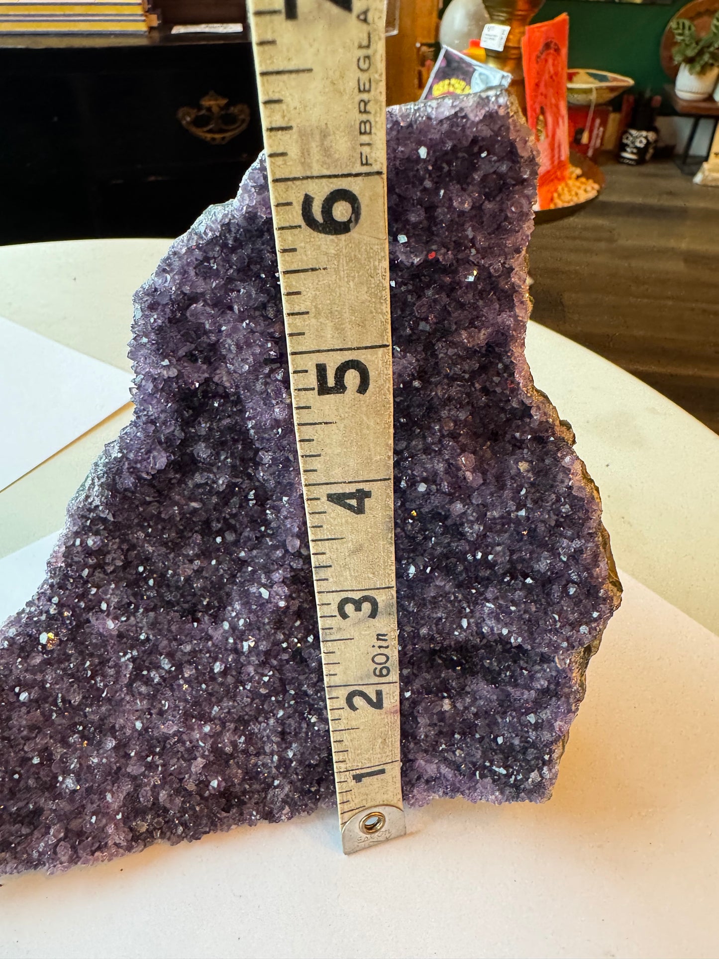 Rainbow Amethyst Standing Sparkly Cluster Brazil 3.65 lb - Moon Room Shop and Wellness