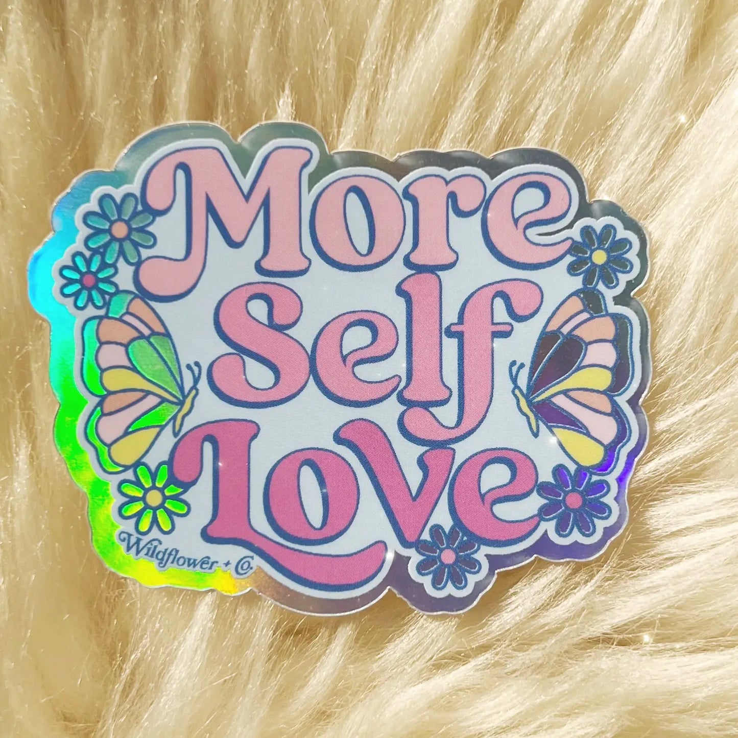 More Self Love Sticker - Moon Room Shop and Wellness