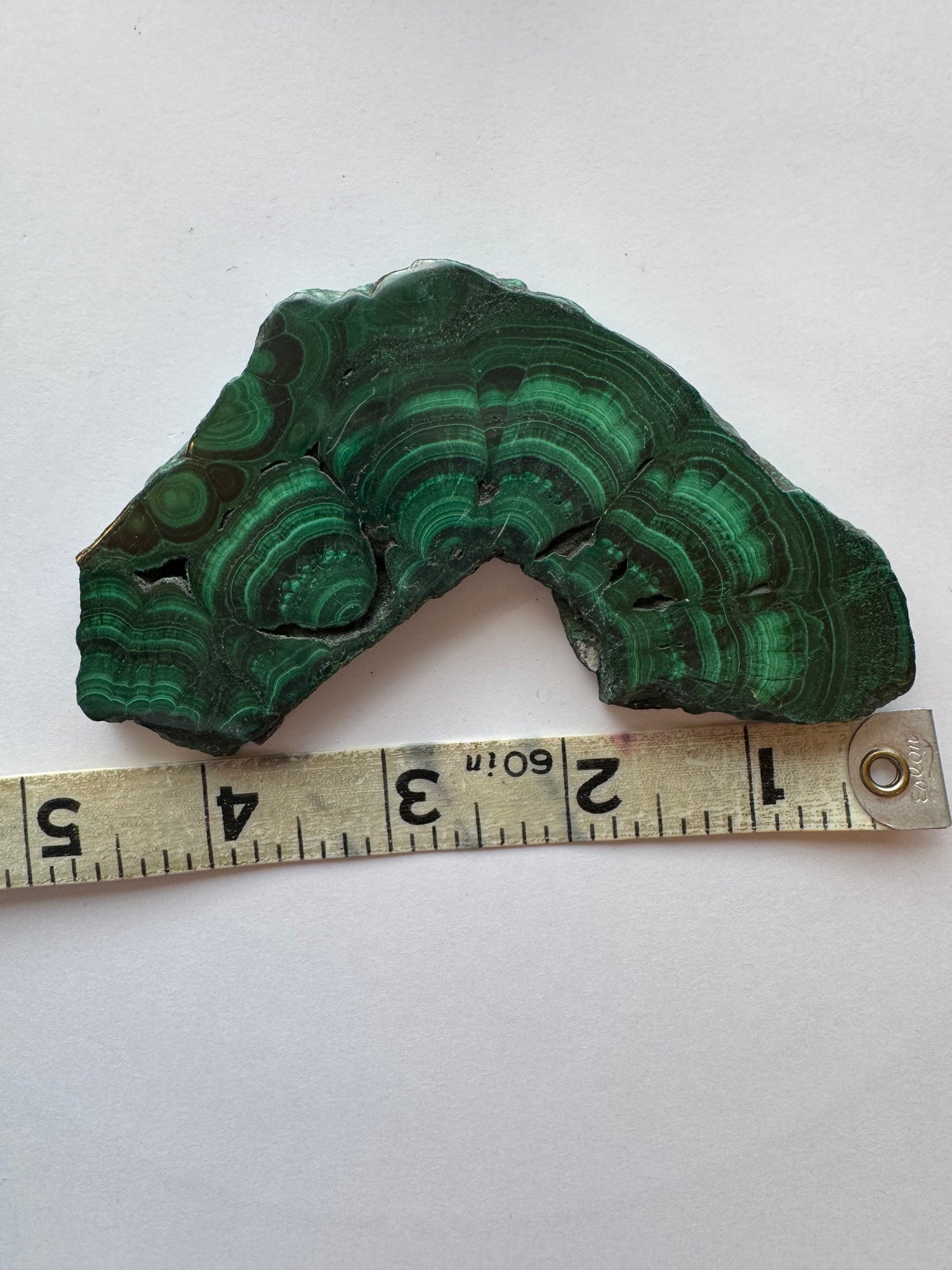 Malachite Polished Slab 145 g - Moon Room Shop and Wellness
