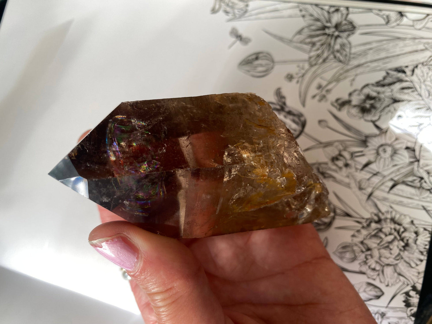 Smoky Quartz Point 255 g Brazil - Moon Room Shop and Wellness