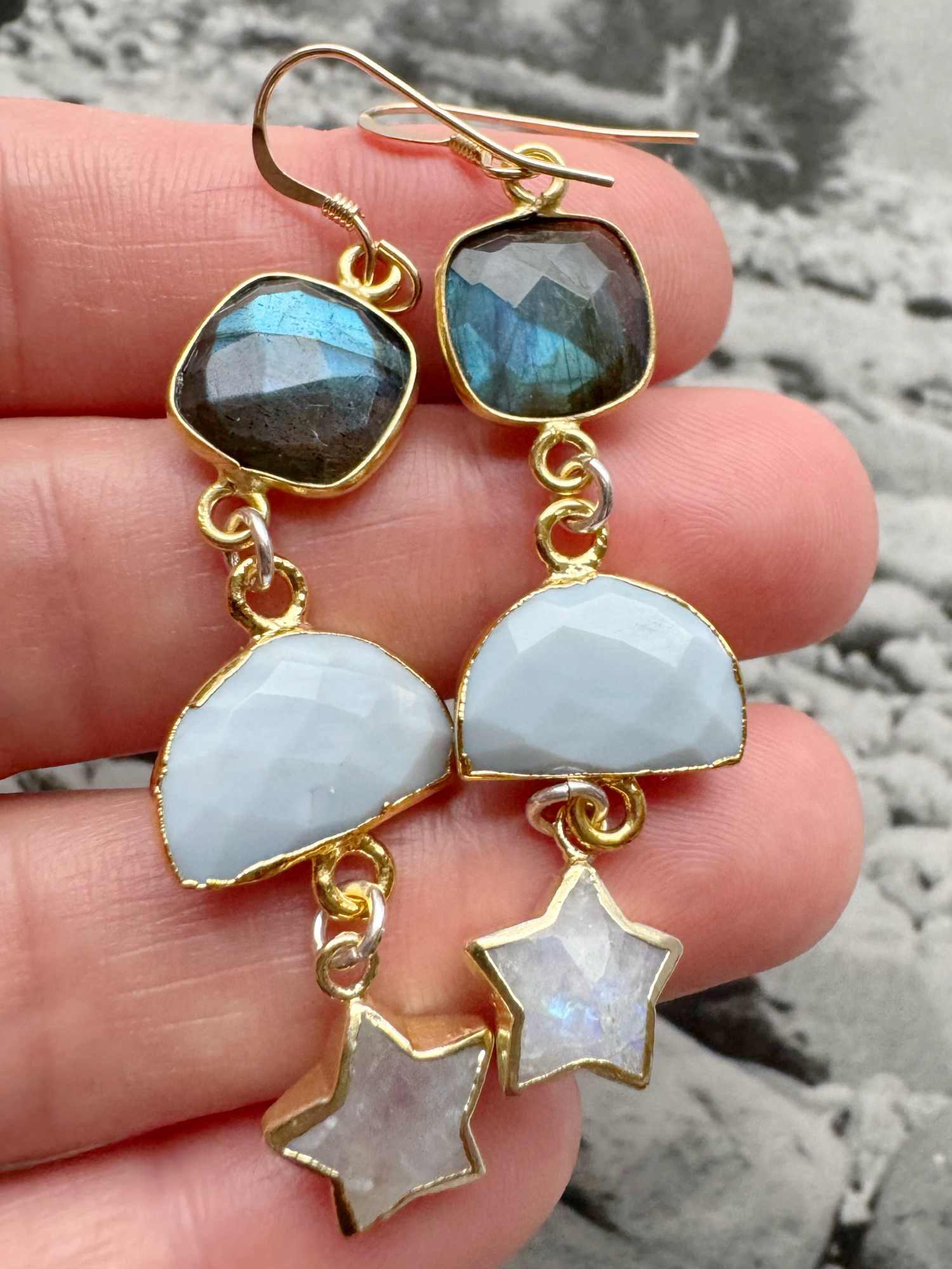 Dream in the Sand Earrings - Moon Room Shop and Wellness