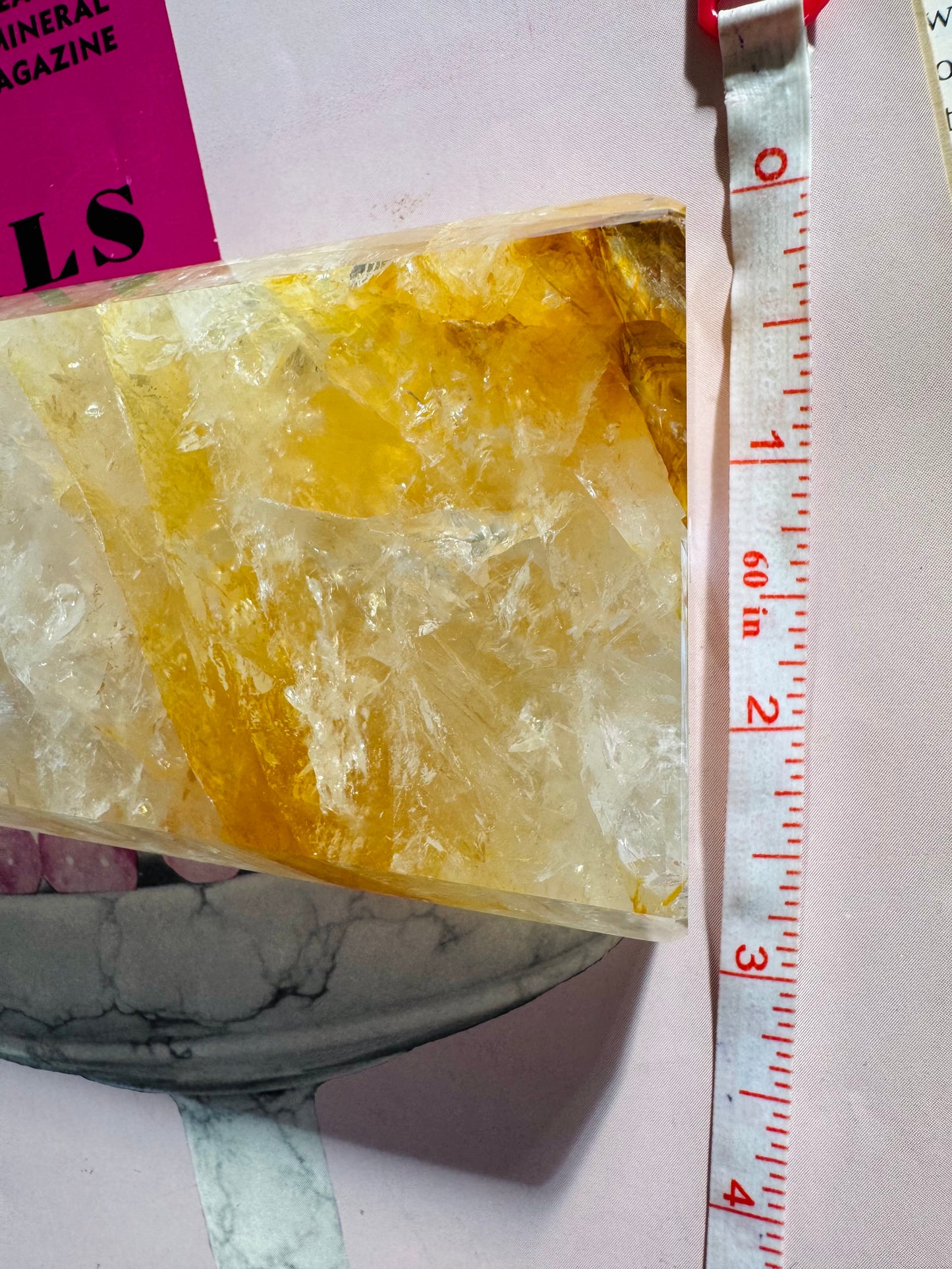 Golden Healer Quartz Tower 444 g Brazil - Divine Beauty - Moon Room Shop and Wellness