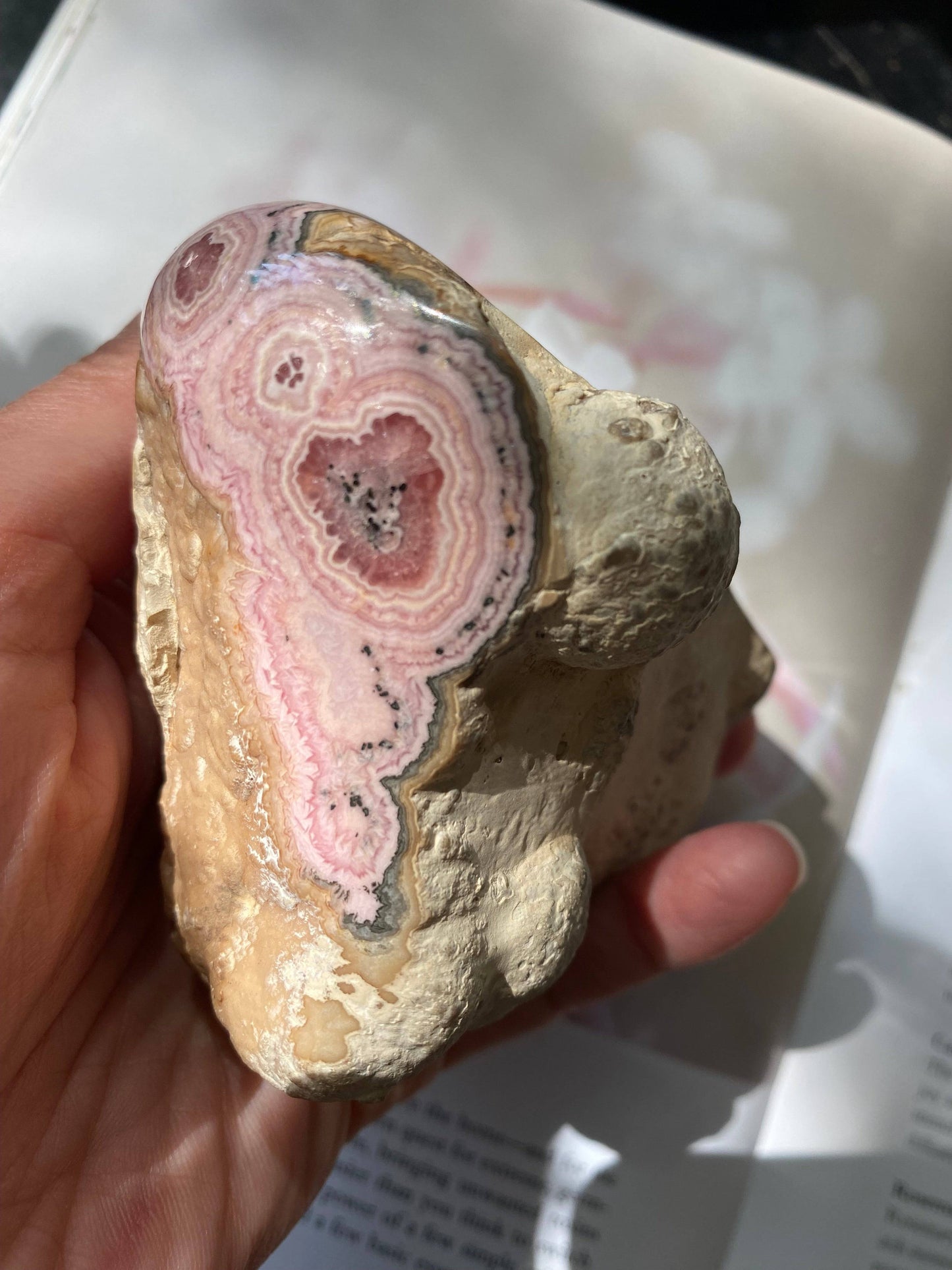 Rhodochrosite Specimen 1.41 lbs - Moon Room Shop and Wellness