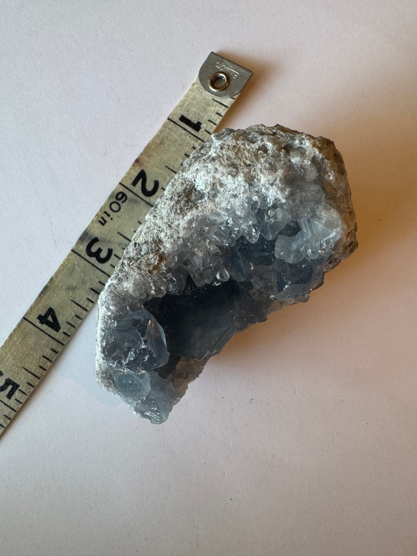 Celestite Cluster 303 g - Moon Room Shop and Wellness