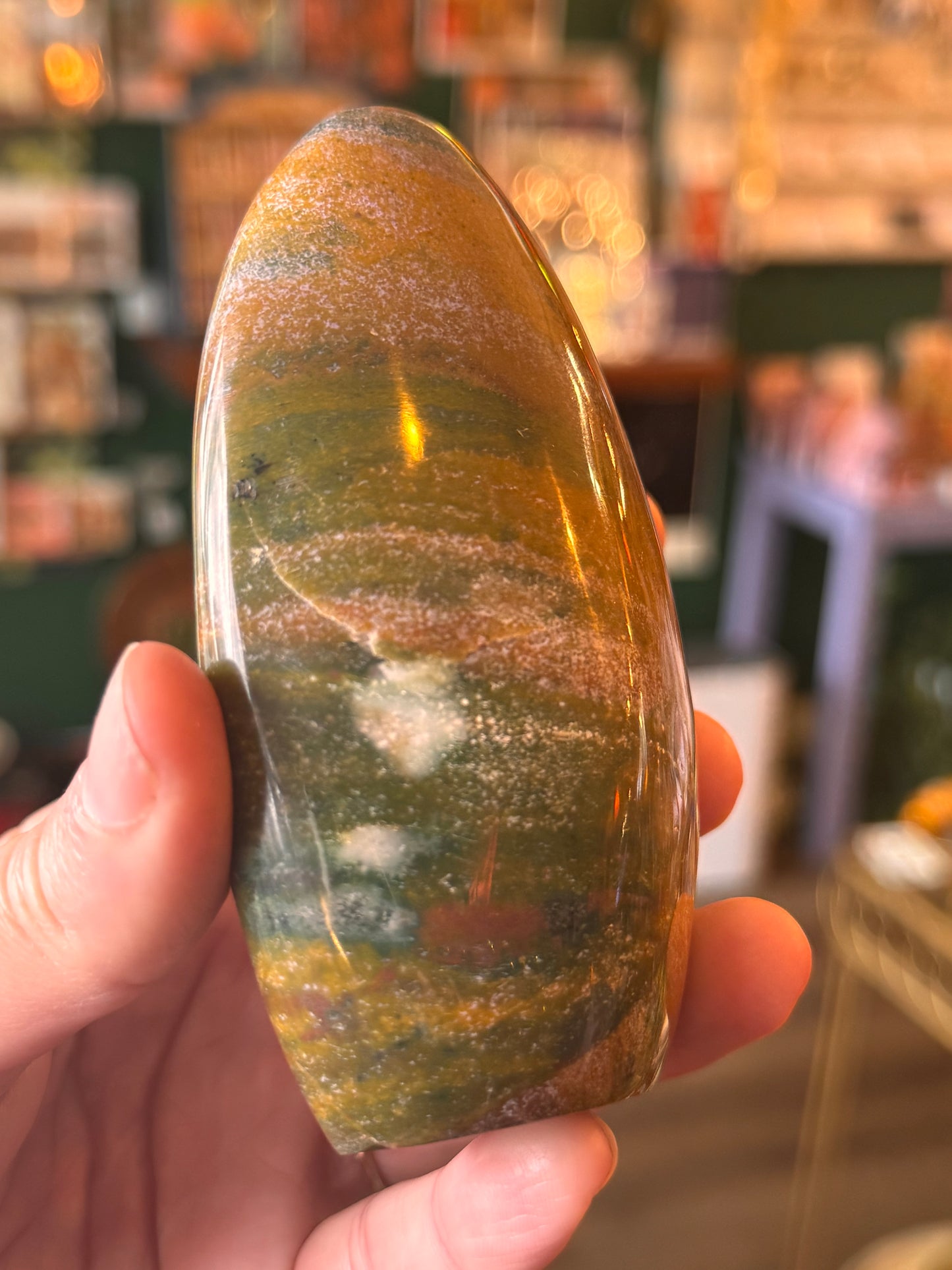 Ocean Jasper Freeform 334 g Madagasar - Moon Room Shop and Wellness