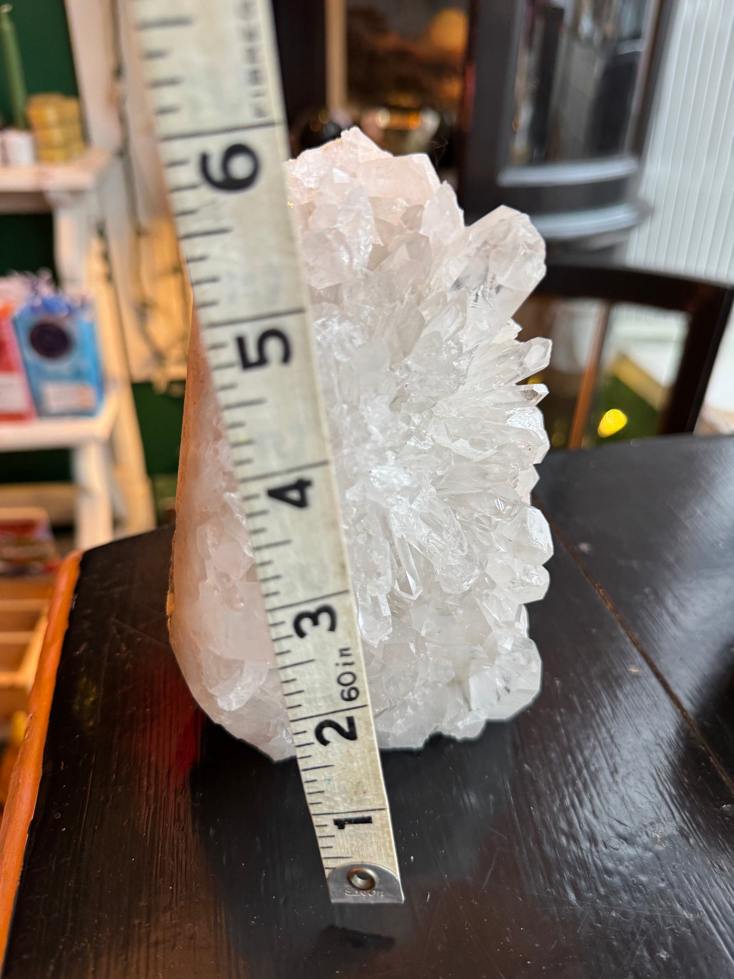 Clear Quartz Cluster Standing Point 2.93 lb Beautiful Brazil - Moon Room Shop and Wellness