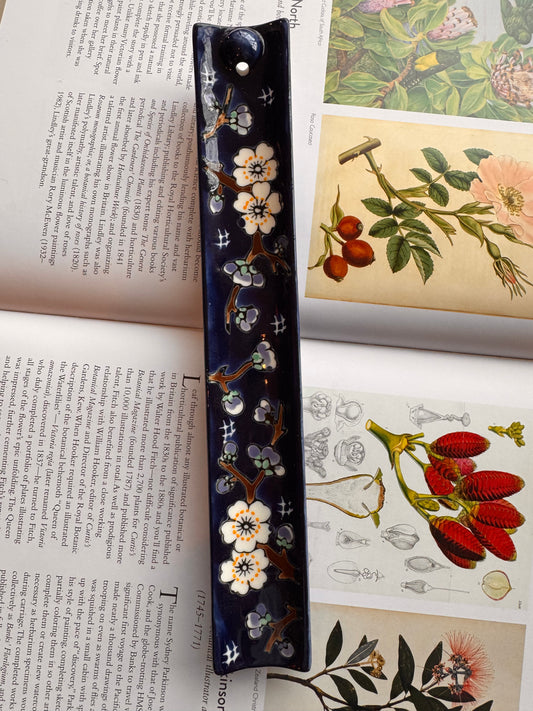 Plum Blossoms  Ceramic Incense Holder - Moon Room Shop and Wellness