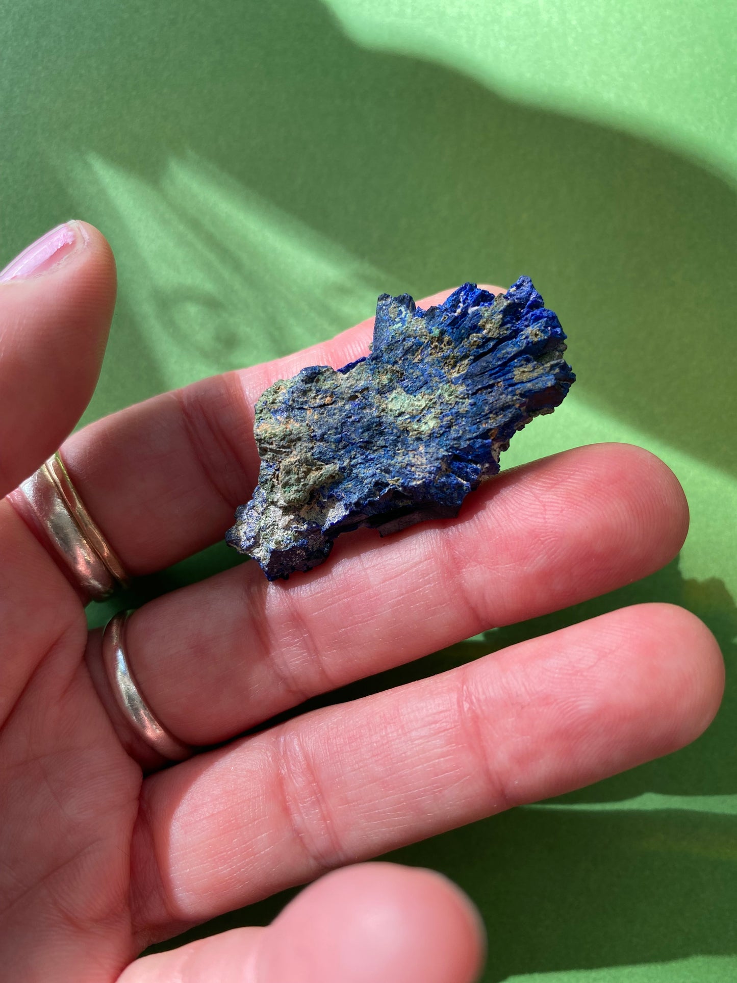 Raw Azurite Specimen - Namibia- 10 g - Moon Room Shop and Wellness