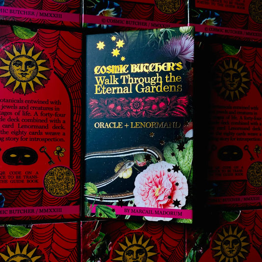 *PRE-ORDER*"Eternal Gardens" Oracle & Lenormand Deck | Indie Tarot Deck - Moon Room Shop and Wellness