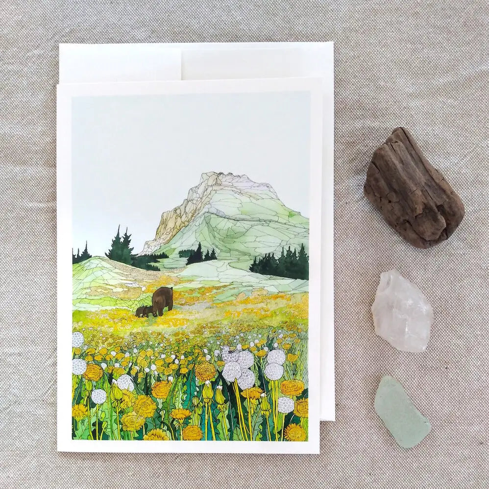 Mama Bear Art Card - Moon Room Shop and Wellness