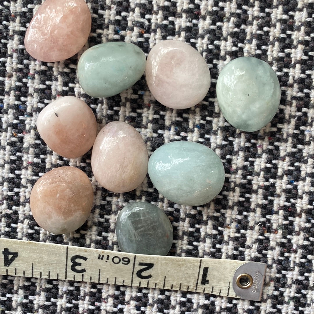 Morganite Tumbled - Moon Room Shop and Wellness