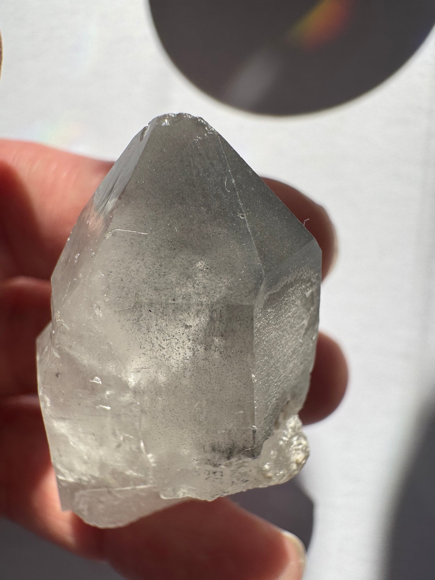 Black Phantom Quartz Point  31 g Brazil - Moon Room Shop and Wellness