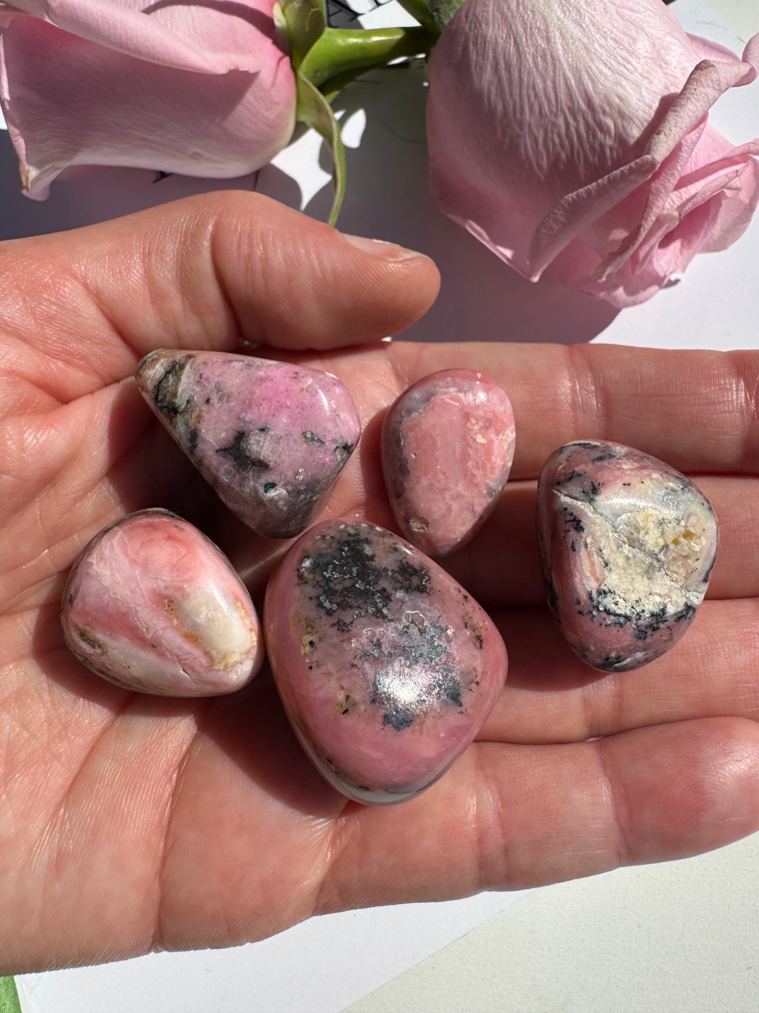 GORGEOUS Pink Opal Tumbled Peru - Moon Room Shop and Wellness