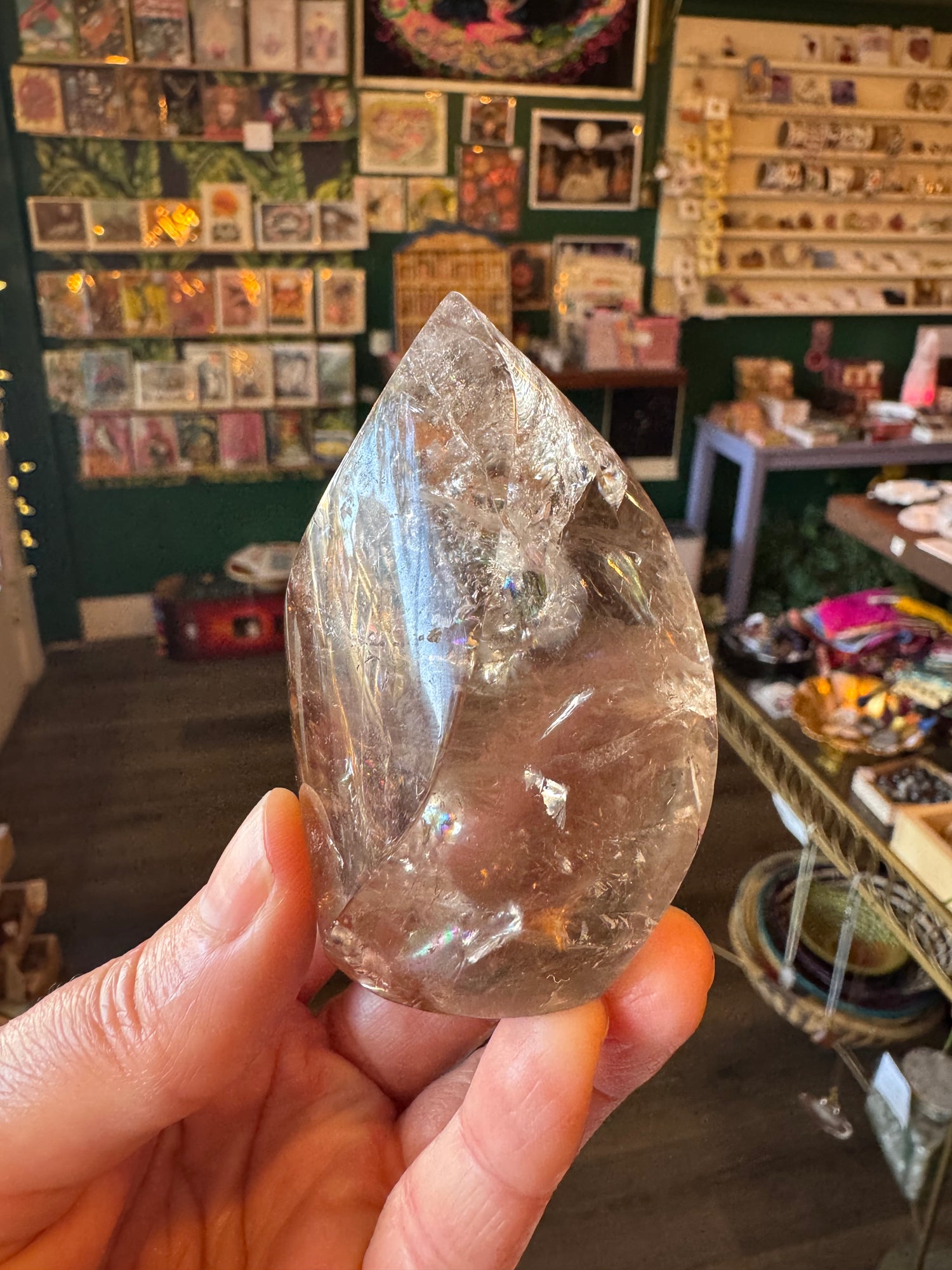 Smoky Quartz Flame 207 g Brazil - Moon Room Shop and Wellness