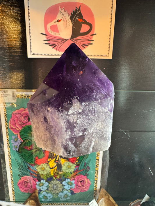 Deep Purple Amethyst Point- 410 g- Brazil - Moon Room Shop and Wellness