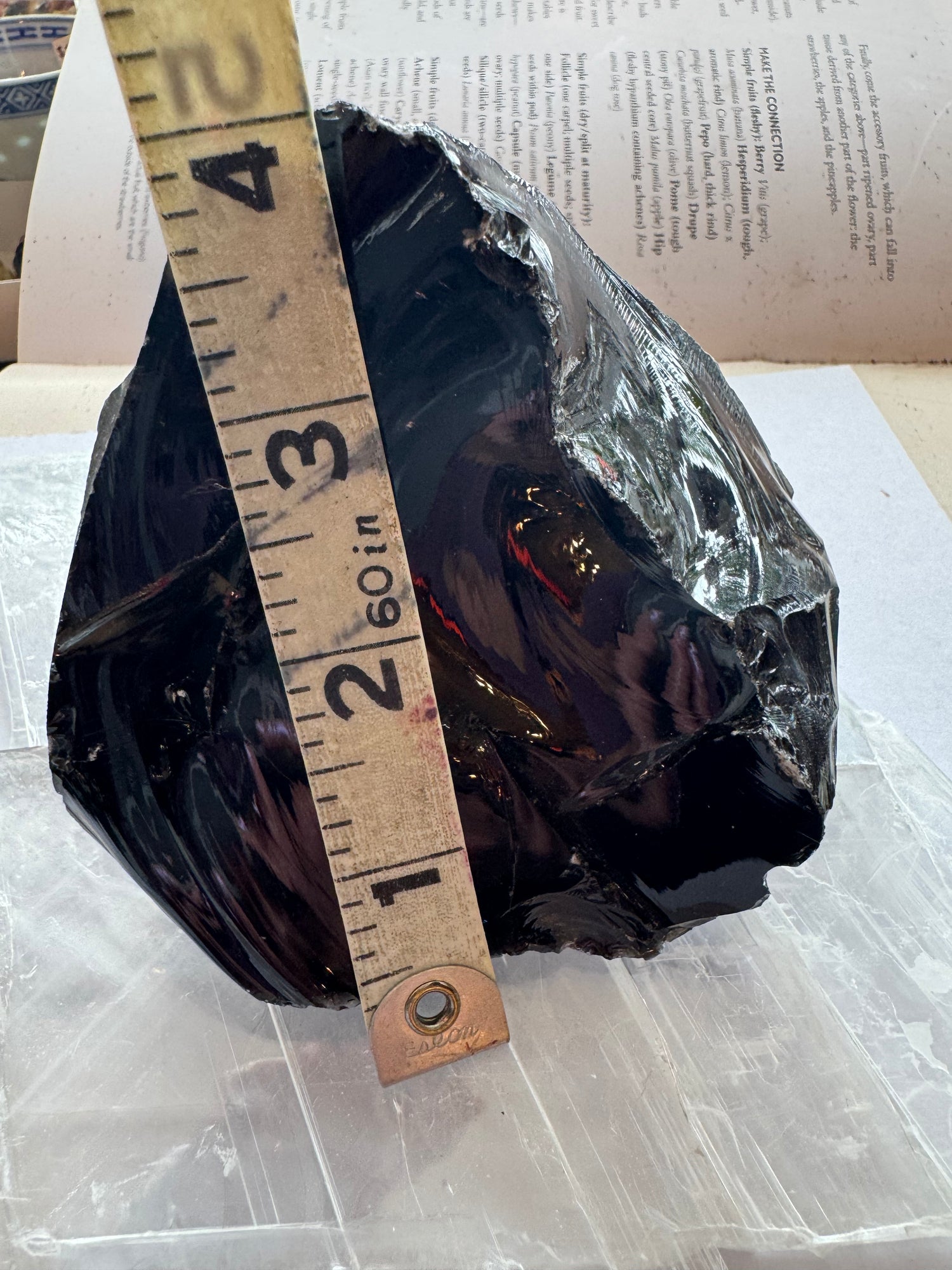 Black Obsidian Raw 1.4lb - Moon Room Shop and Wellness