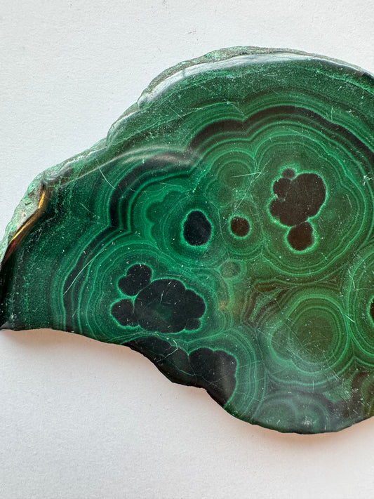 Malachite Polished Slab 134 g - Moon Room Shop and Wellness