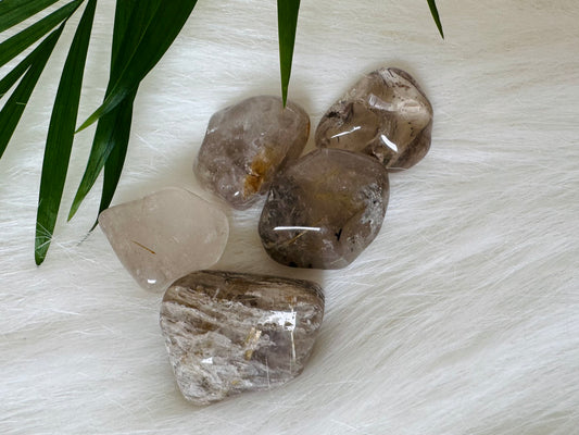 Rutilated Quartz Tumbled - Moon Room Shop and Wellness
