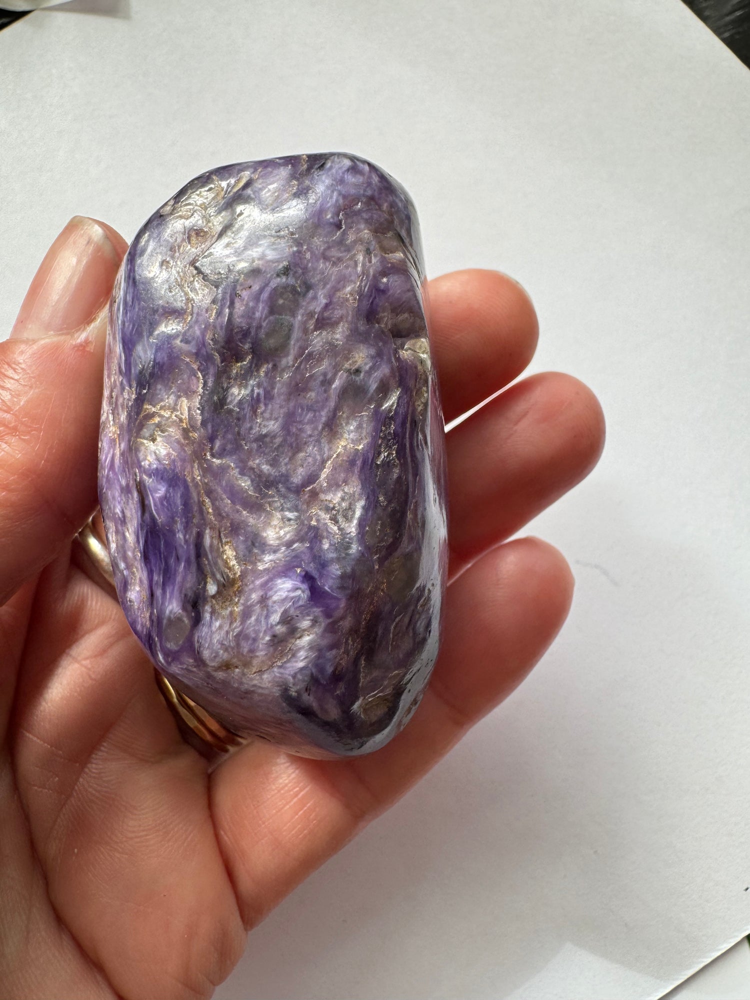 Charoite Chunk 108 g - Moon Room Shop and Wellness