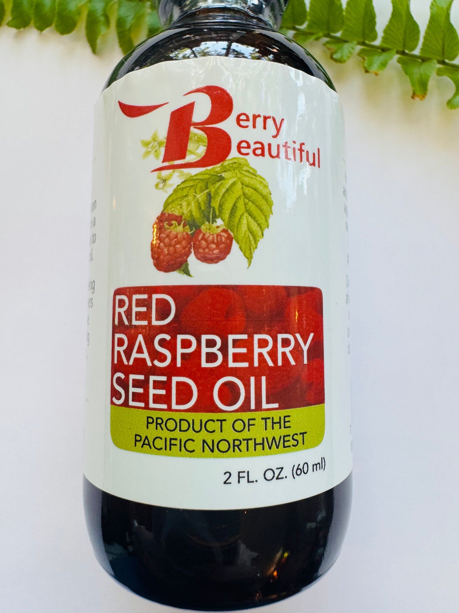 Berry Beautiful Red Raspberry Seed Oil 2 0z - Moon Room Shop and Wellness