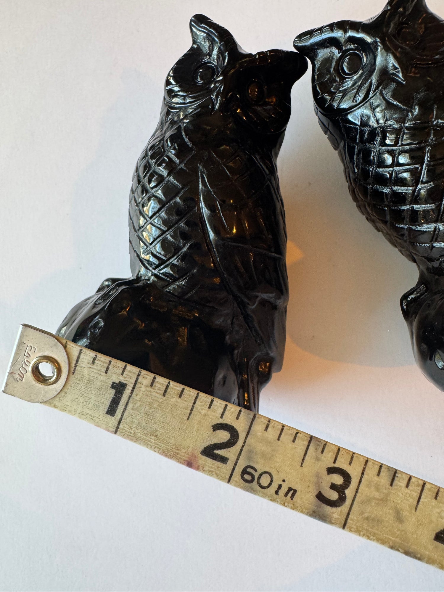 Black Obsidian Owl 4-5” - Moon Room Shop and Wellness
