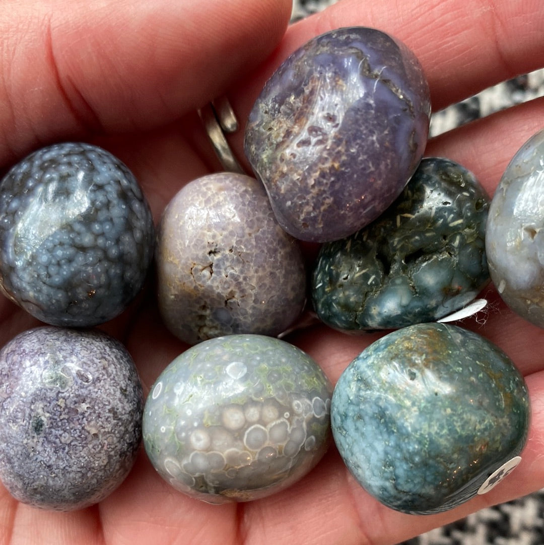 Grape Agate Tumbles!(a type of chalcedony)  - Indonesia - Moon Room Shop and Wellness